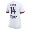 Damen Fußballbekleidung Paris Saint-Germain Desire Doue #14 Auswärtstrikot 2025-26 Kurzarm